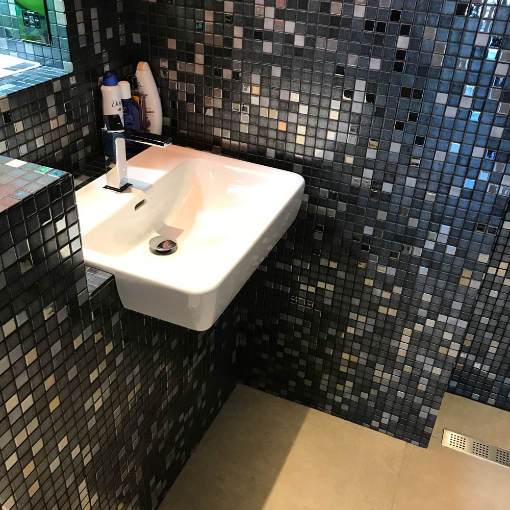 new bathroom tiling